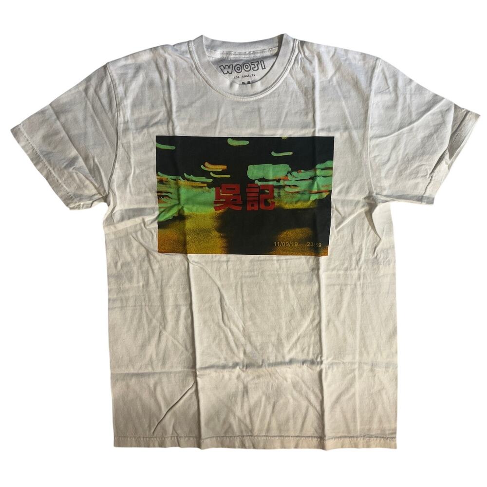 Wooji Searching for Love Premium Tee White T-Shirt Mens M Streetwear Rare - NEW